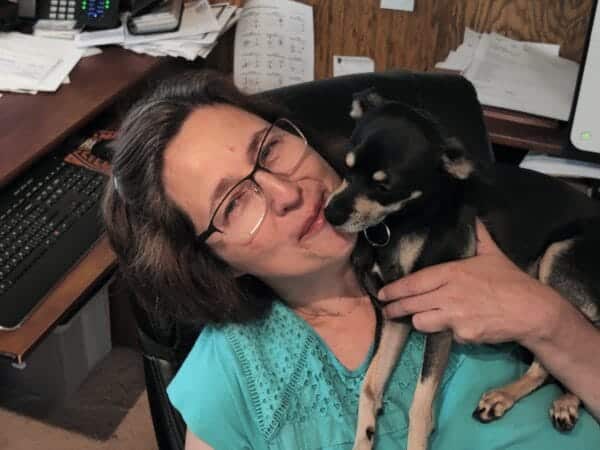 Office Life with a 10# CEO (Canine Executive Officer) 1 CEO dog in office